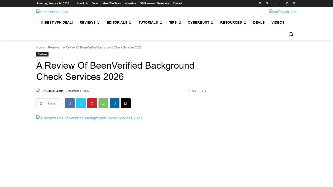 A Review Of BeenVerified Background Check Services 2026